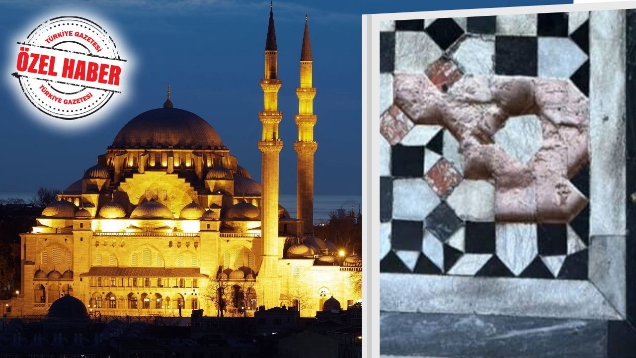 Süleymaniye’nin mozaikleri çalındı! Mimar Sinan’ın emanetinde durum içler acısı