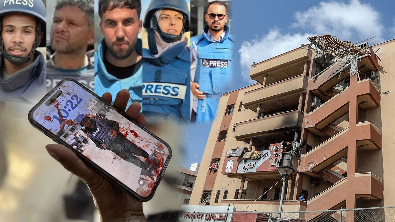 Gazze'de 5'i gazeteci çok sayıda Filistinliyi katletmişti! İsrail hastane vahşetini bu sözlerle savundu!