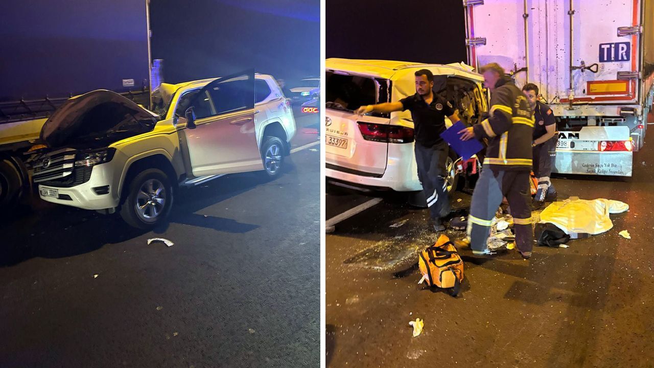 Tünelde feci kaza! Park halindeki tıra arkadan çarptı; ölü ve yaralılar var