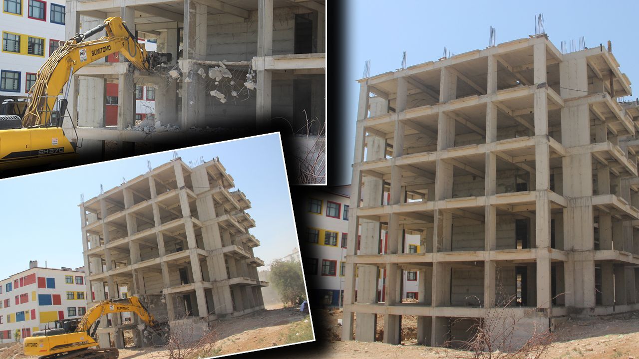 Böylesi görülmedi! Karot testini gören müteahhit kendini ihbar etti, bina yıkıldı