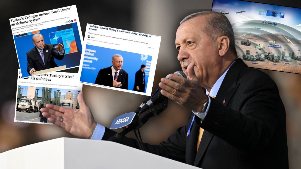 Çelik Kubbe dünya basınında! 