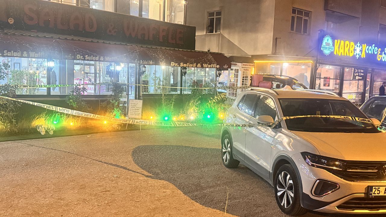 Erzurum'da bir iş yeri kurşunlandı!