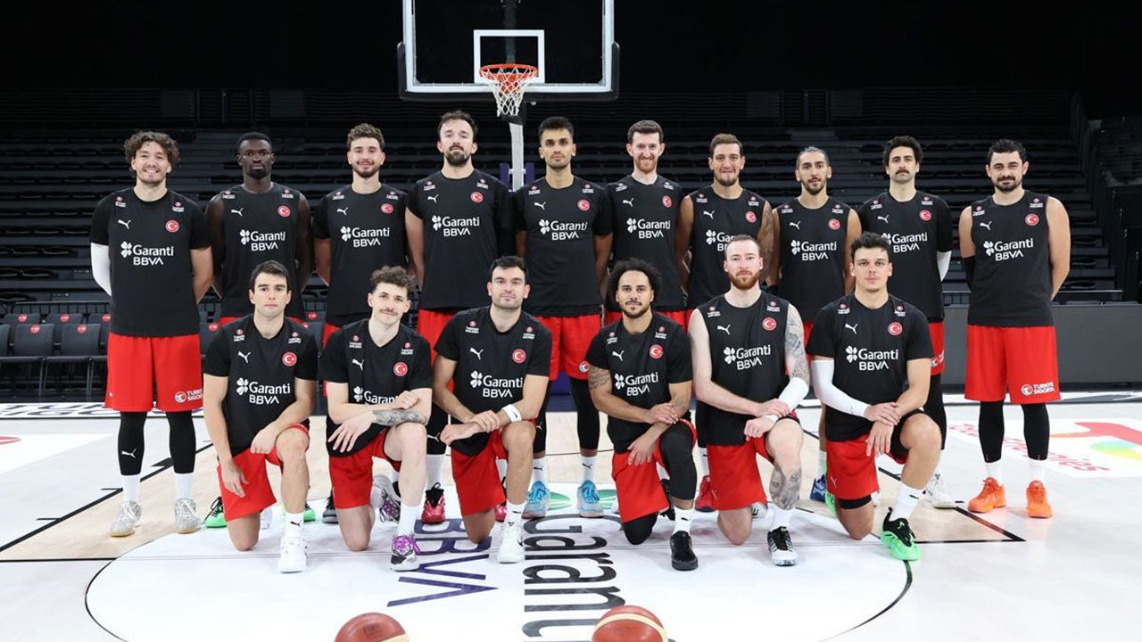 Sahne 12 Dev Adam’ın! Eurobasket 2025