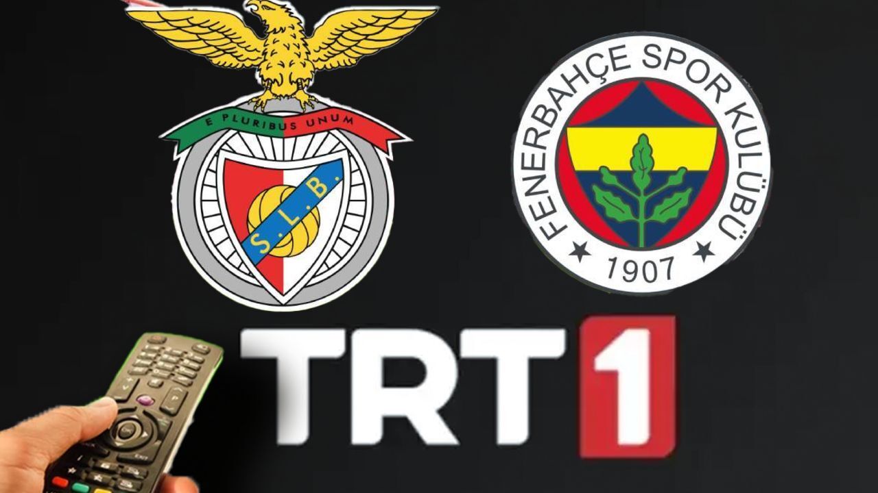 TRT 1 frekans bilgileri nelerdir, uydu ayarı nasıl yapılır? Fenerbahçe-Benfica maçı rövanş maçını izleme ekranı...