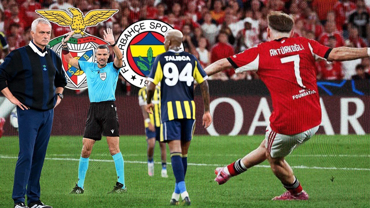 Fener'e dev hüsran! Sarı kanarya deplasmanda Benfica'ya yenildi, Şampiyonlar Ligi'nden elendi