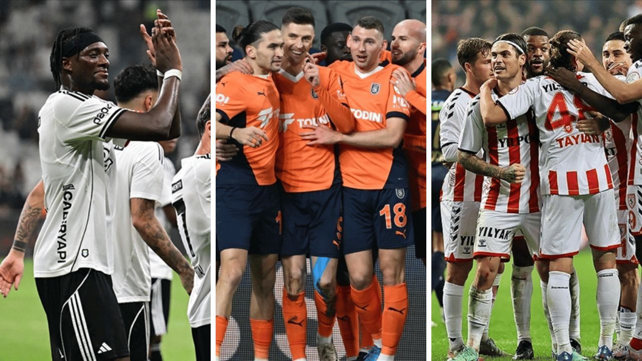 Samsunspor, Beşiktaş ve Başakşehir Avrupa