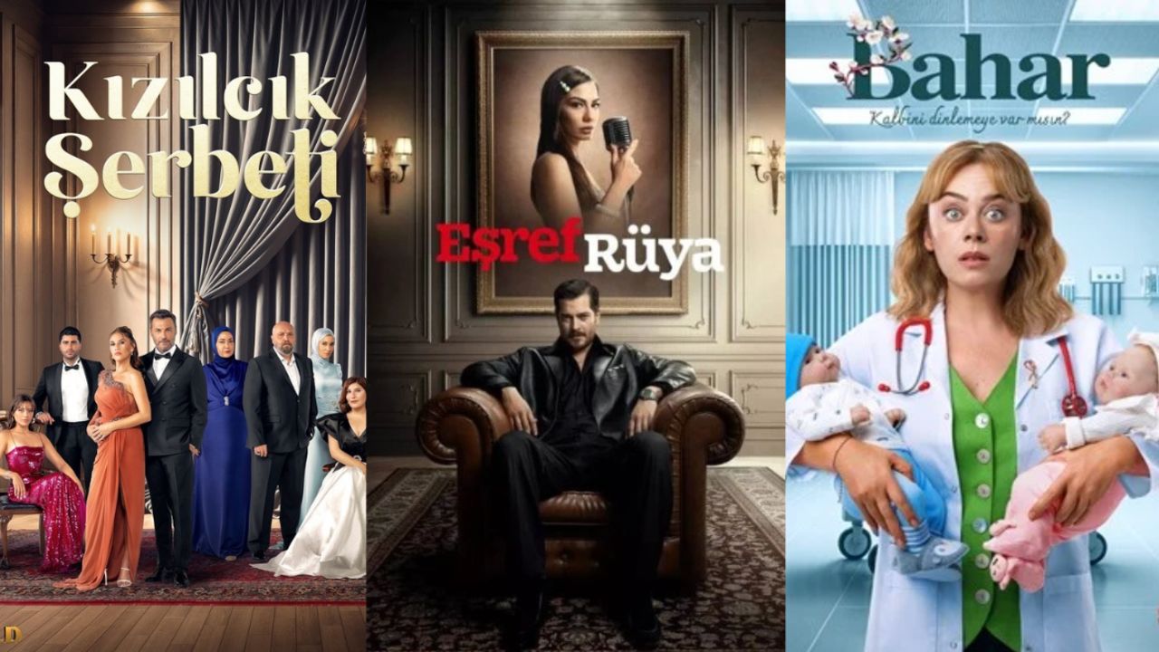 Diziler ne zaman başlıyor? Eşref Rüya, Kızılcık Şerbeti, Bahar ve Hudutsuz Sevda yeni sezon tarihi görseli
