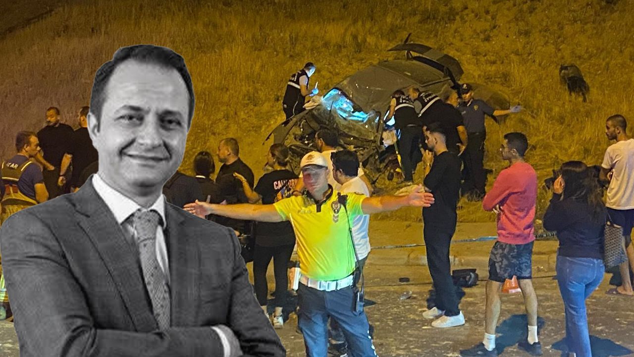 Kontrolden çıkan araç takla attı! İş adamı hayatını kaybetti