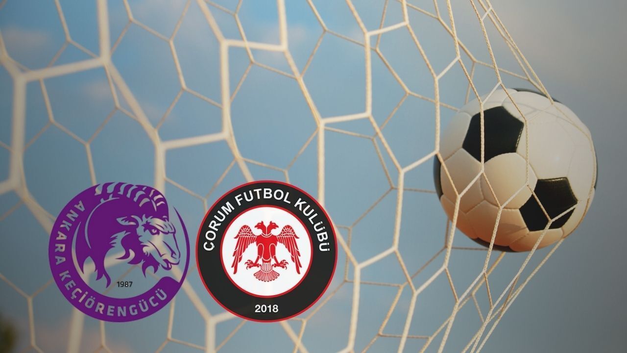Ankara Keçiörengücü - Çorum FK maçı hangi kanalda? Şifresiz yayın bilgileri belli oldu!
