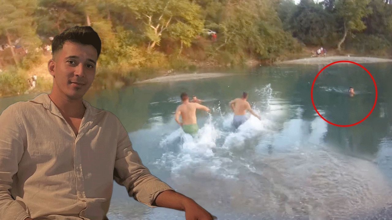 Arkadaşlarının ve piknikçilerin gözü önünde boğuldu! 25 yaşındaki genç Köprüçay Irmağı