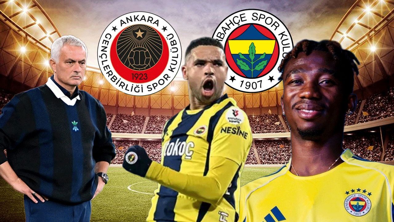 Yıkılmadım ayaktayım! Fenerbahçe deplasmanda Gençlerbirliği