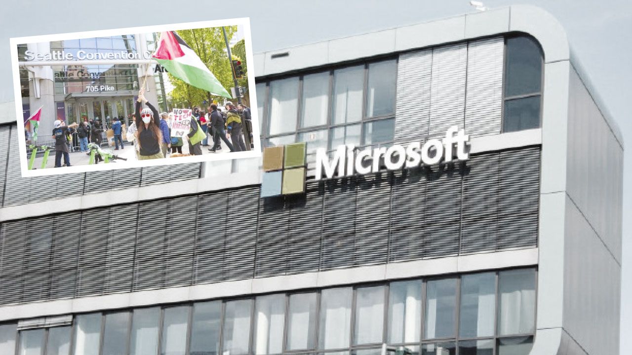İsrail'i protestoyu hazmedemediler! Microsoft’tan işçi soykırımı