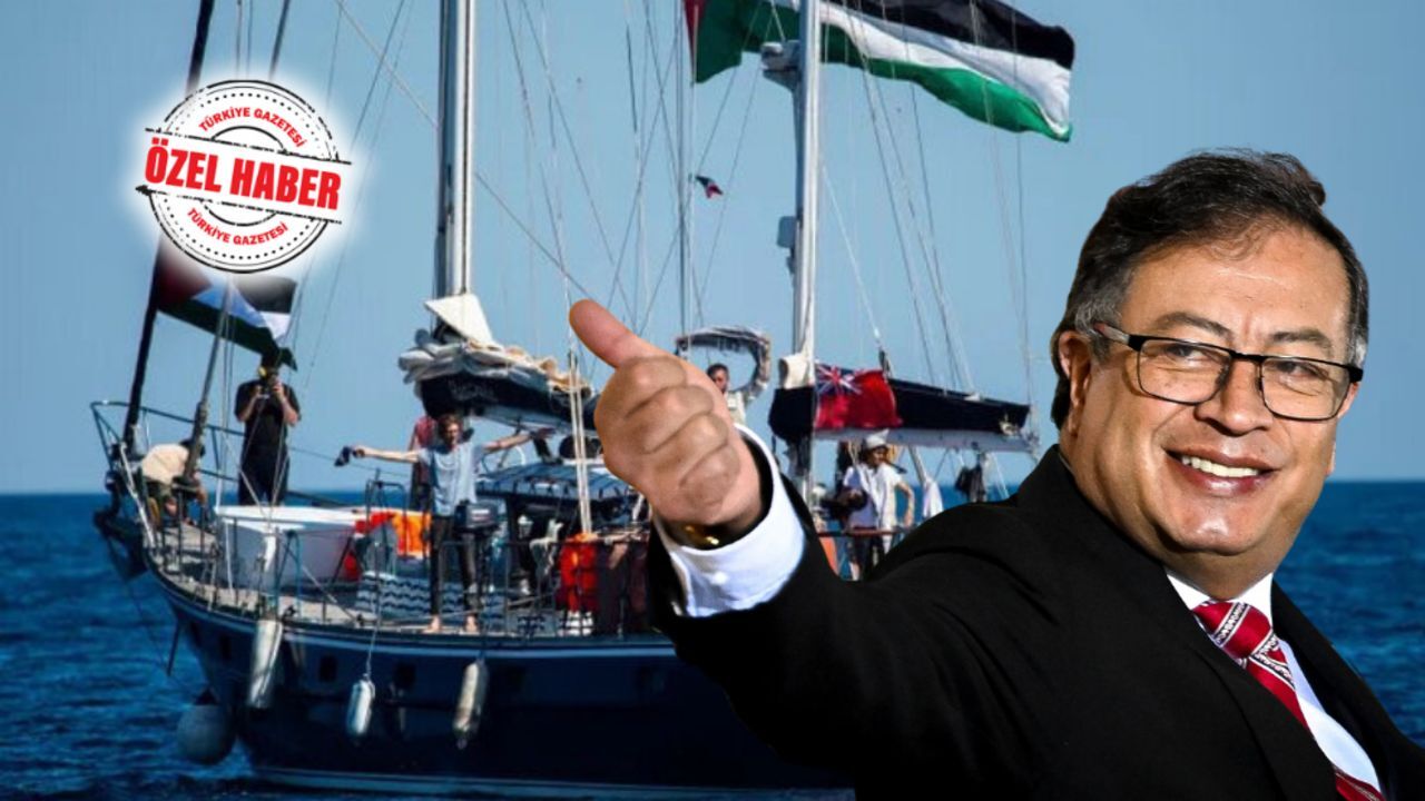 Kolombiya liderinden Küresel Gazze filosuna büyük destek!