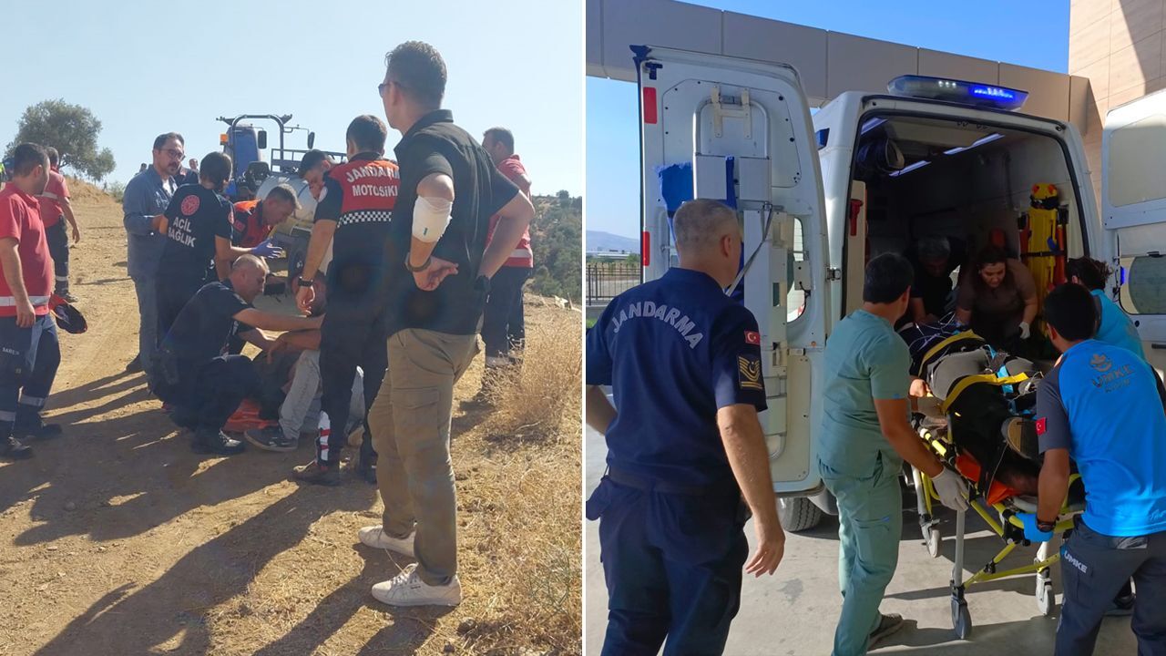 Aydın'da dinamit yüklü kamyon devrildi! Kontrollü imha sırasında patlama: Yaralılar var!