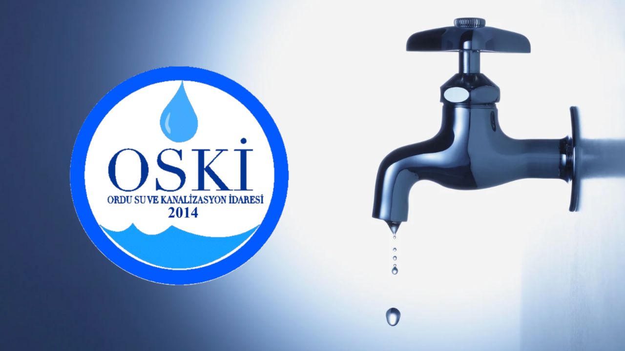 Ordu Ünye su kesintisi 1 Eylül duyurusu! Ordu Ünye