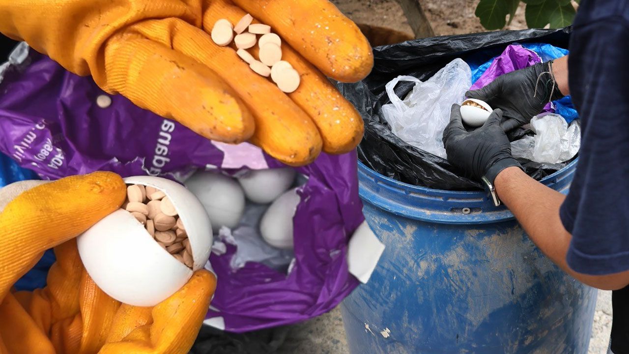 Sürpriz yumurtadan uyuşturucu çıktı! Zehir tacirlerinin oyunu 