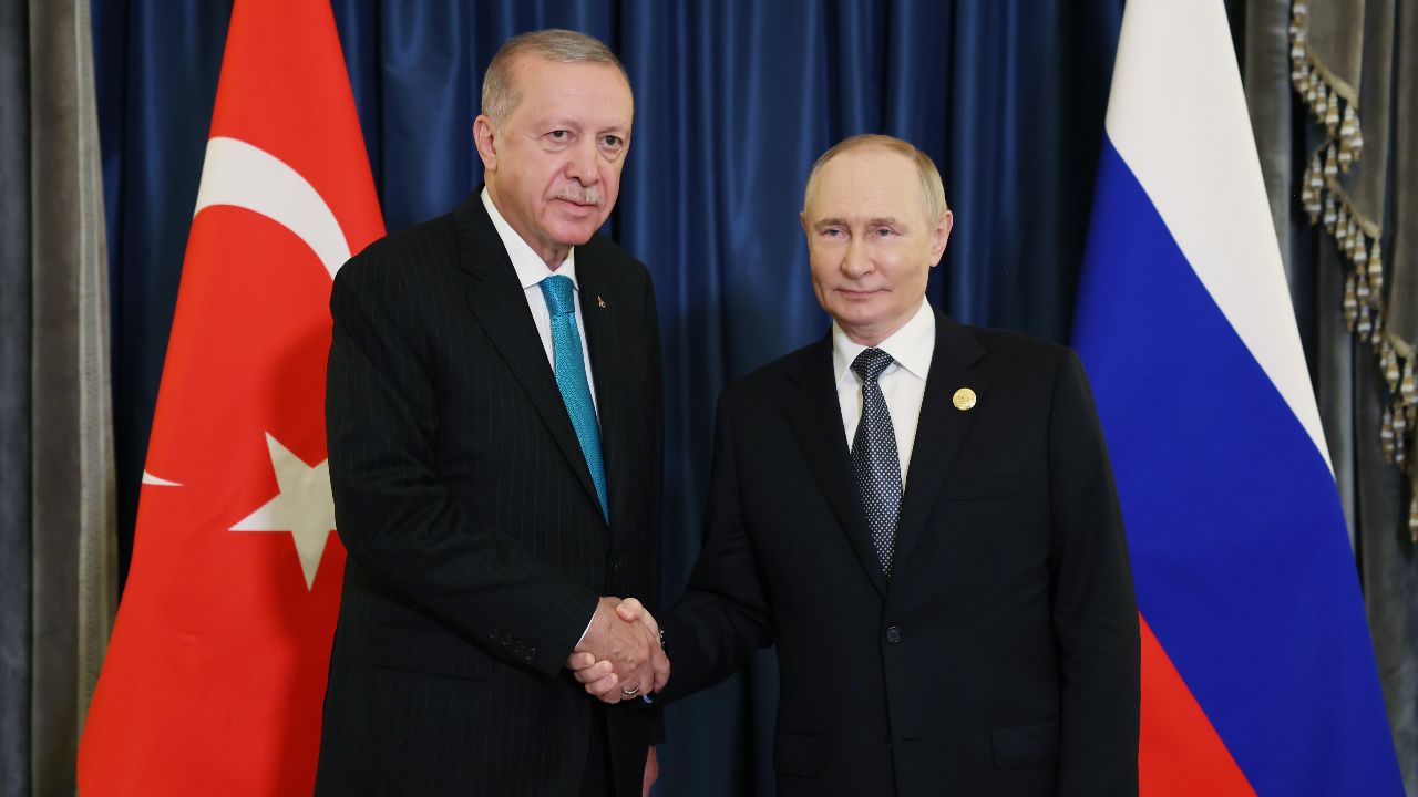 Cumhurbaşkanı Erdoğan ve Putin, ŞİO Zirvesi