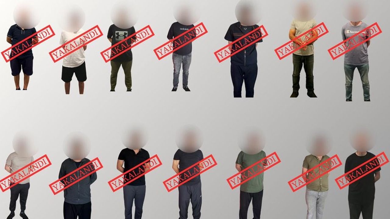 Kırmızı bültenle aranan 12 kişi yakalandı! Türkiye