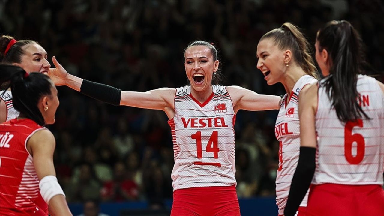 A Milli Kadın Voleybol Takımı, çeyrek finalde ABD karşısında