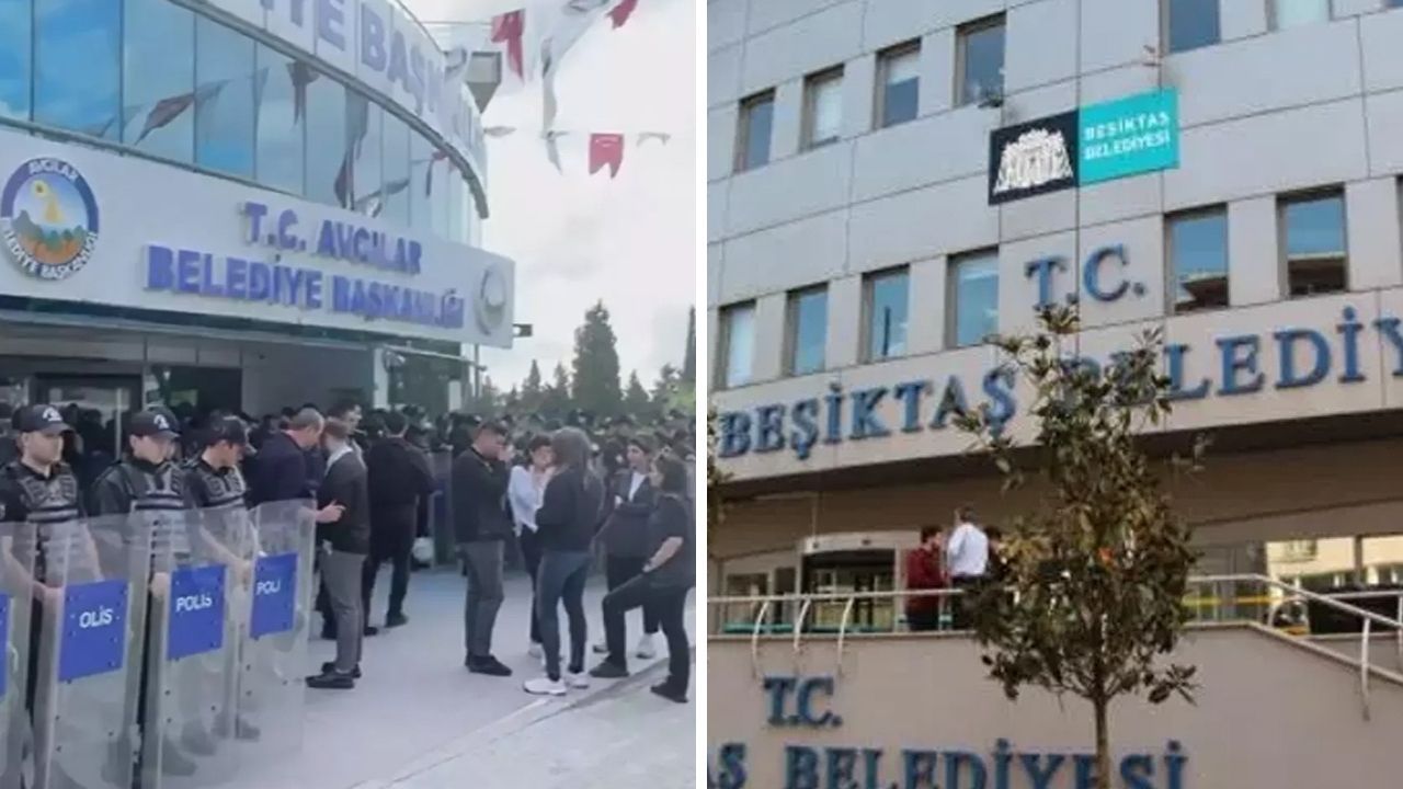 Avcılar ve Beşiktaş Belediyesi'ne operasyon! Çok sayıda kişi gözaltında