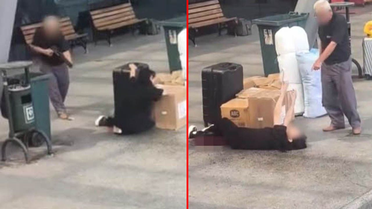 Otogarda dehşet! Kızını tüfekle vurup başında bekledi