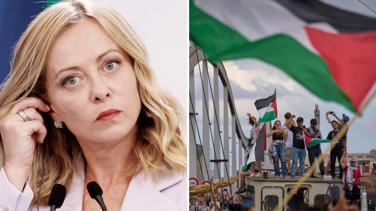 Küresel Sumud Filosu Avrupa’yı sallıyor! Meloni koruma vaat etti, işçiler limanları kapatıyor