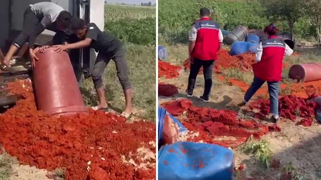 Vatandaşın masasına gelecekti! Tonlarca ürün imha edildi