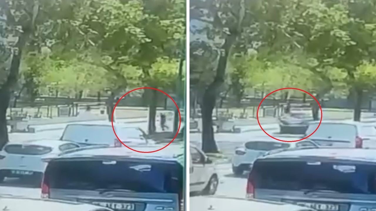 Yolun karşısına geçecekti... Ticari aracın çarptığı adam havada savruldu: O anlar kamerada