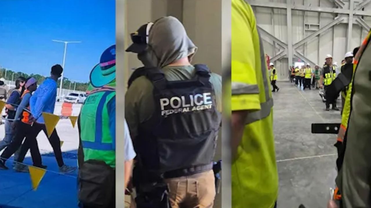 ABD’de şafak operasyonu! Hyundai fabrikasında 475 kişi aynı anda gözaltına alındı