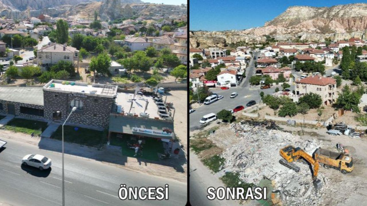 Kapadokya’da kaçak yapıya geçit yok