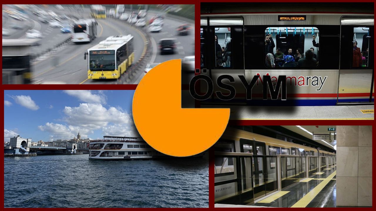 Bugün toplu taşıma bedava mı? 7 Eylül KPSS günü toplu ulaşım ücret durumu araştırılıyor