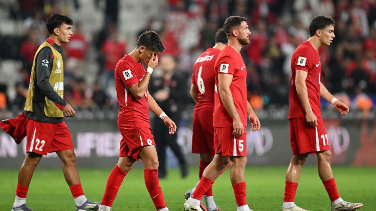 İspanya karşısında ağır yenilgi sonrası Milli Takım