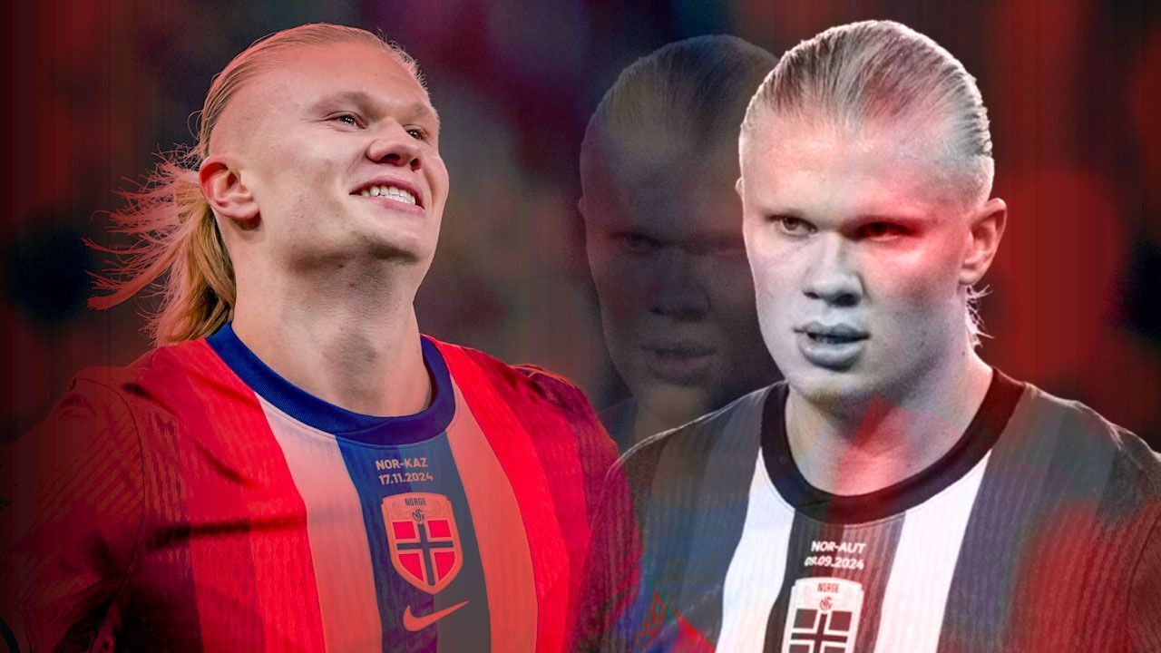Tam 12 gollü çılgın maç! Haaland alev aldı, Norveç tarihi fark attı