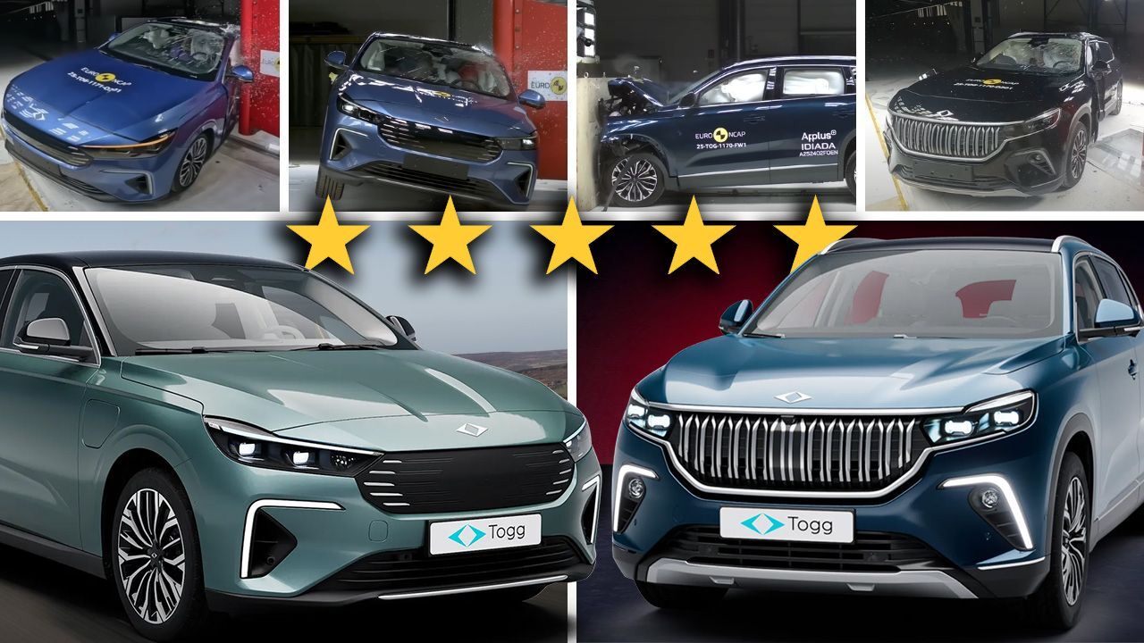 Tesla ve Volvo'yu gölgede bıraktı! Togg T10F ve T10X'ten NCAP testinde 5 yıldızlı başarı
