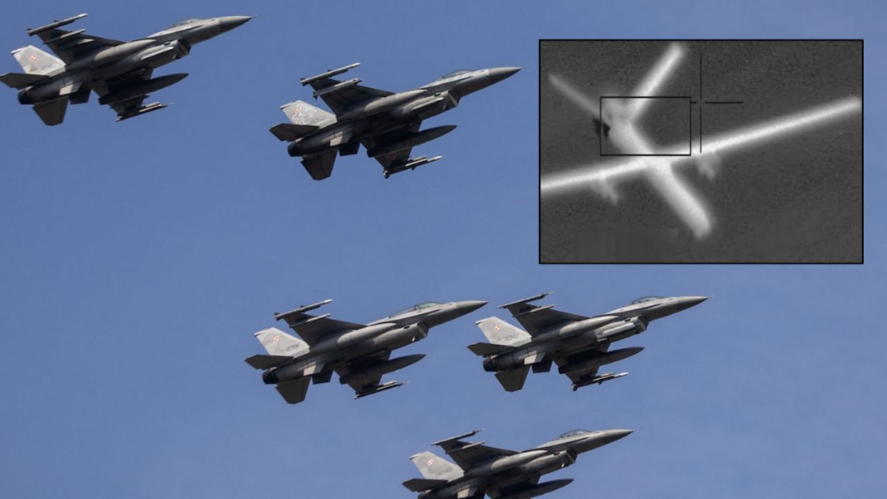 Polonya alev alev! Rus dronları sınırı aştı, havaalanları kapatıldı