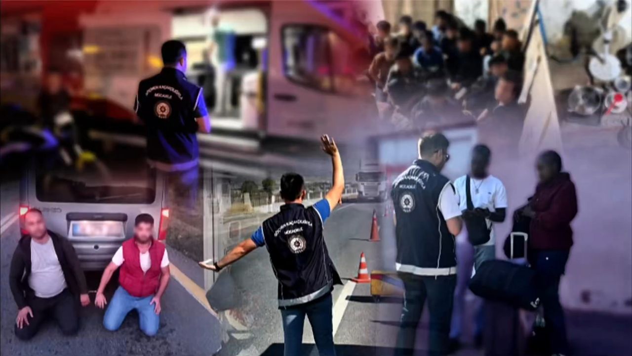 81 ilde göçmen kaçakçılarına darbe! 52 gözaltı var
