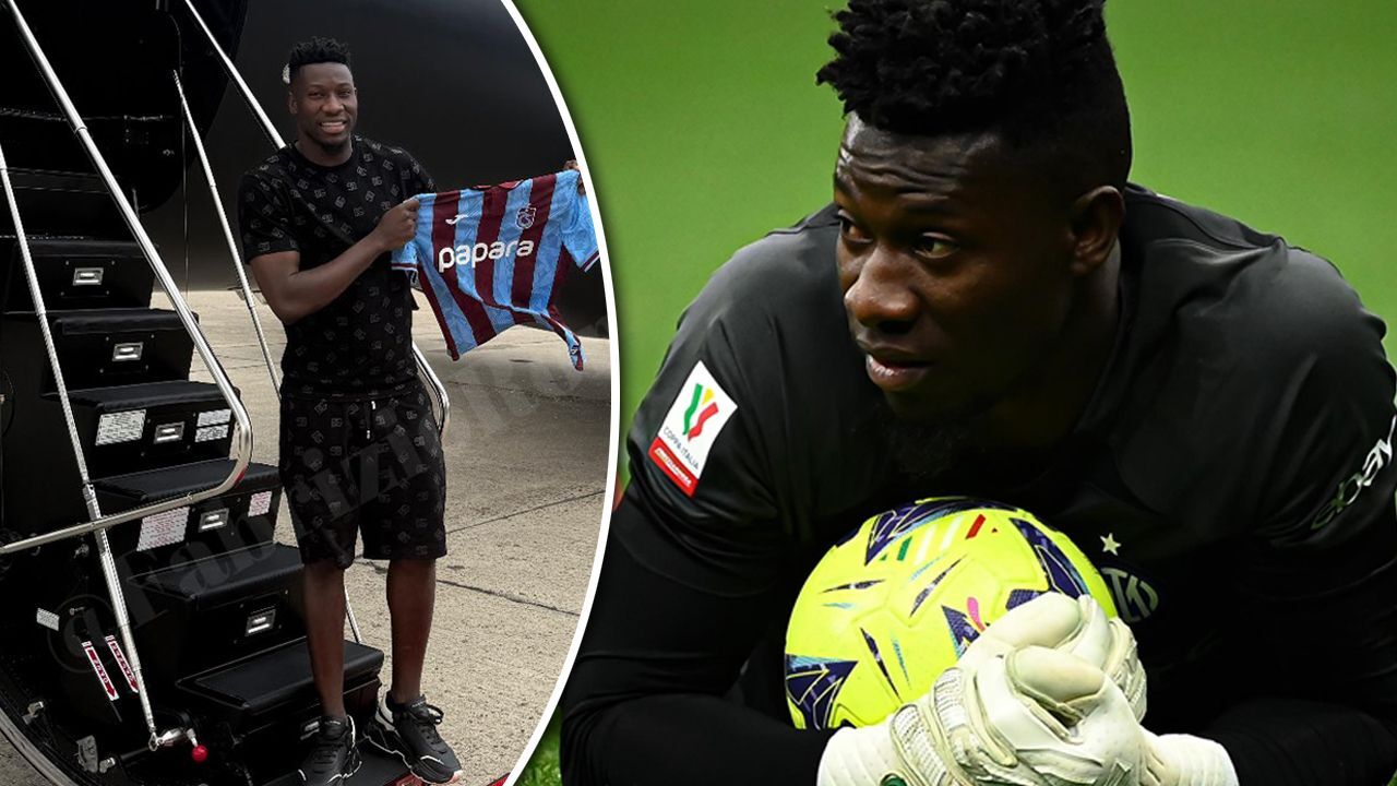 Trabzonspor yeni kalecisine kavuştu: Andre Onana imza için Türkiye