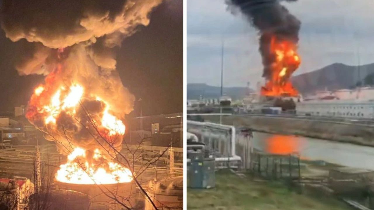 Baltık Denizi alarmda! Rusya’nın ihracat merkezi vuruldu