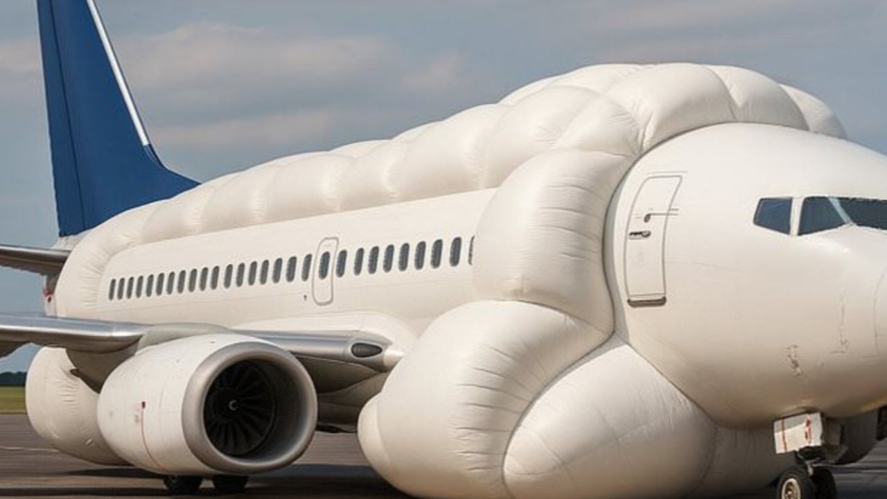 Uçak kazalarında devrim: Çarpışmayı yumuşatan hava yastıklı uçak geliyor