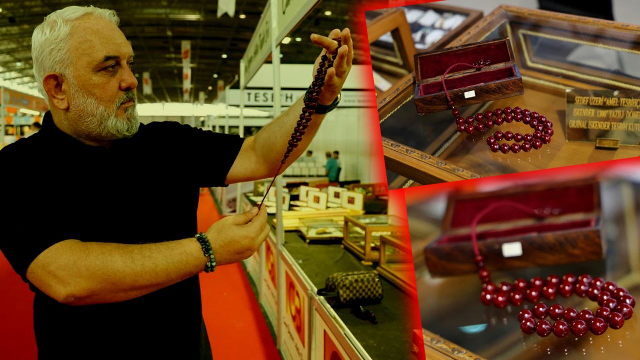 Osmanlı döneminin ünlü ustası yaptı! 150 yıllık tespih araba fiyatına alıcısını bekliyor