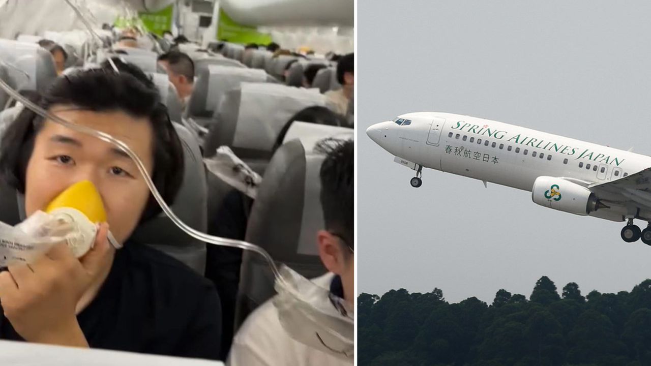 Japonya semalarında dehşet: 135 yolcu taşıyan uçakta yangın çıktı!