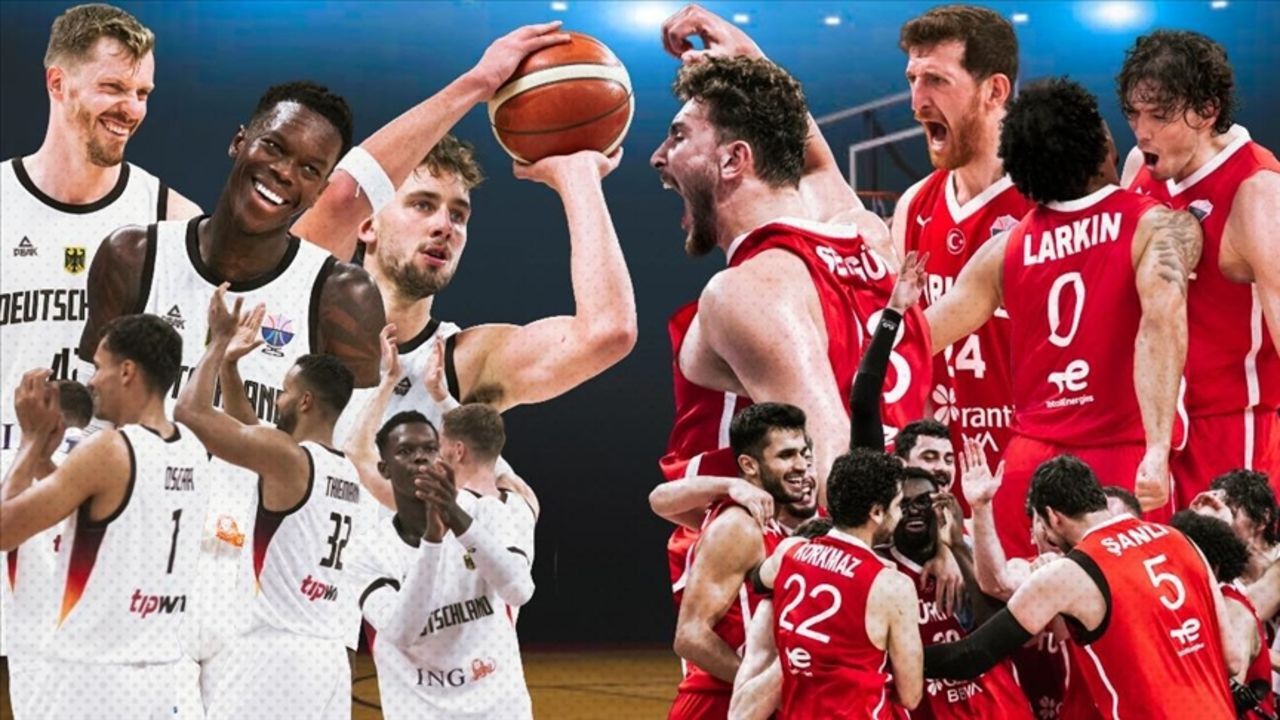 Türkiye-Almanya basketbol maçı hangi kanalda, saat kaçta? İşte TRT 1 frekans bilgileri!