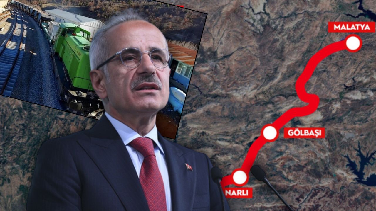 Bakan Uraloğlu duyurdu, ilk tren yola çıktı! Malatya-Gölbaşı-Narlı-Nurdağı demir yolu hattında heyecanlandıran gelişme