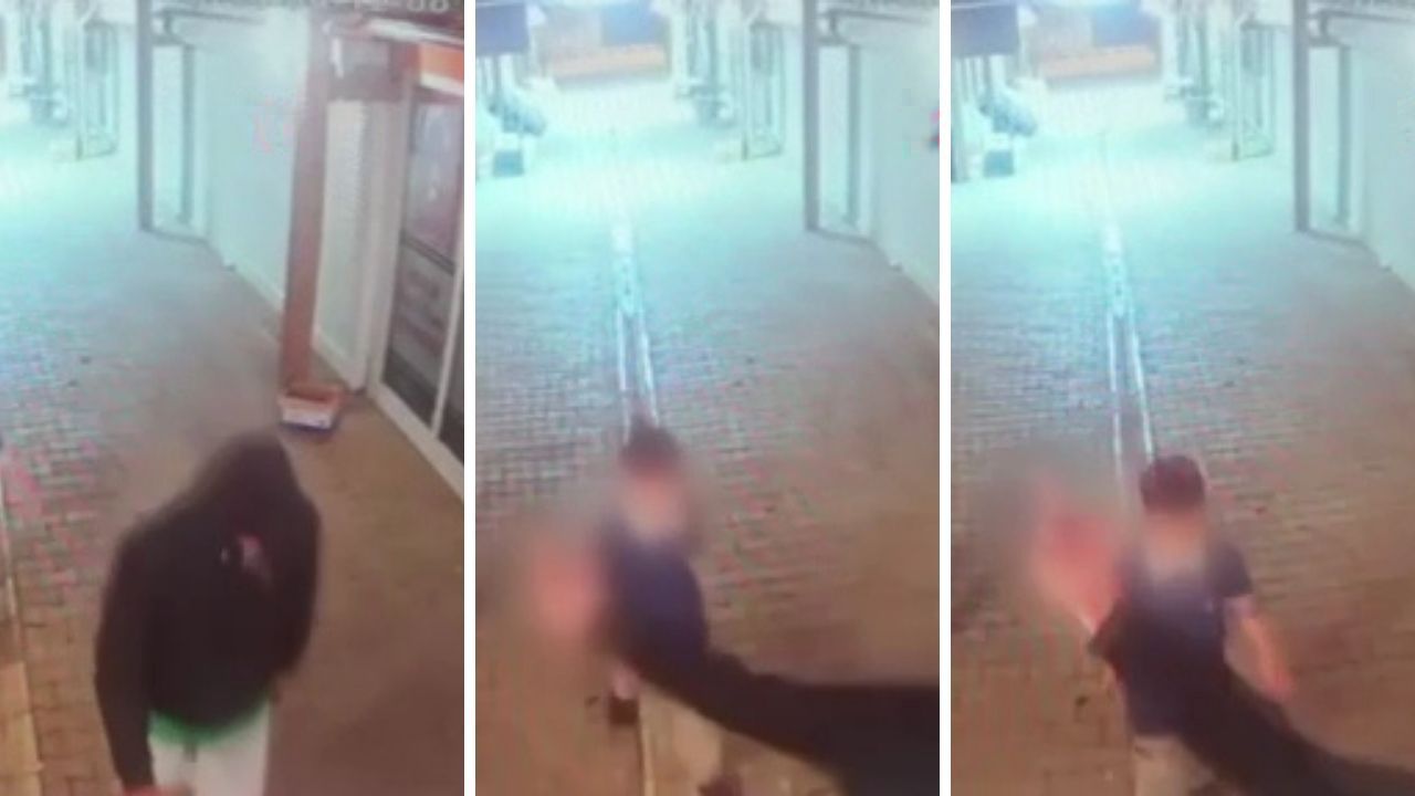 Kameralara el hareketi yapan "pişkin hırsız" yakalandı