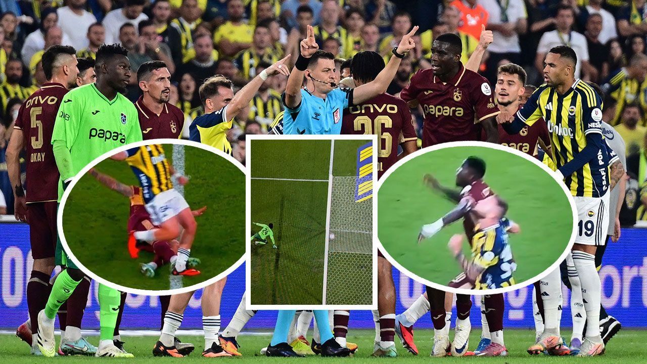Olaylı Fenerbahçe-Trabzonspor maçının VAR kayıtları açıklandı: İptal edilen gol ve kırmızı kart...