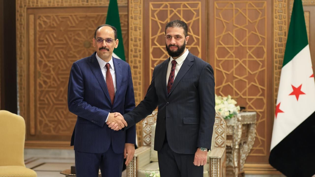 MİT Başkanı Kalın, Şam