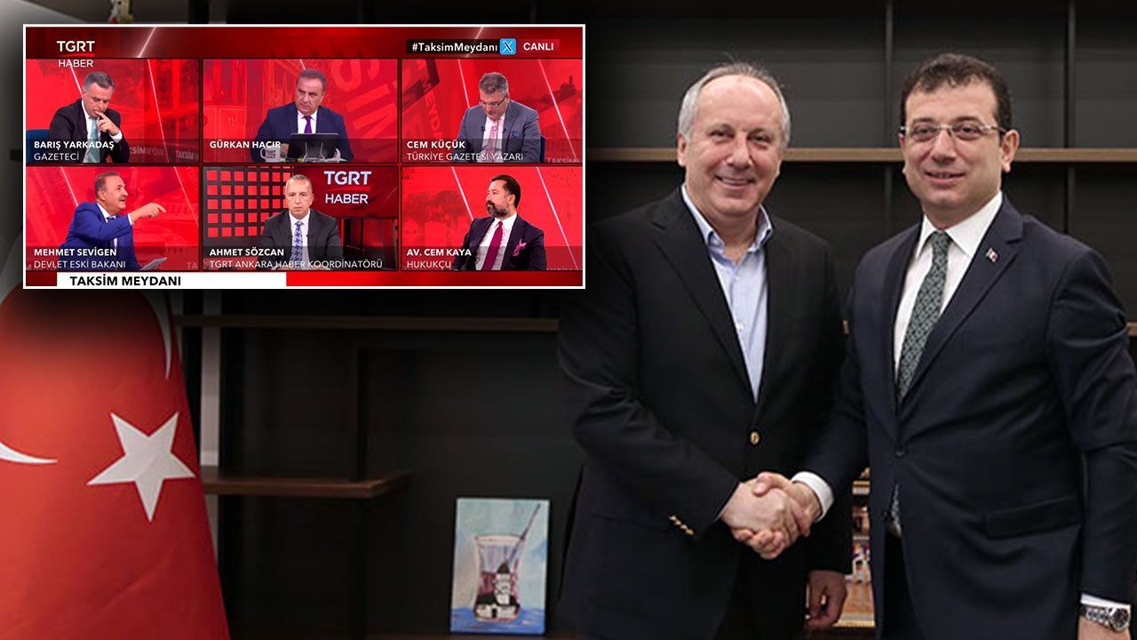 Canlı yayında bomba iddia: Muharrem İnce, İmamoğlu