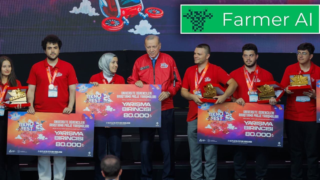 Çiftçinin ihtiyacını gençler çözdü! Tarım sektörüne kolaylık getirecek "Farmer AI" TEKNOFEST