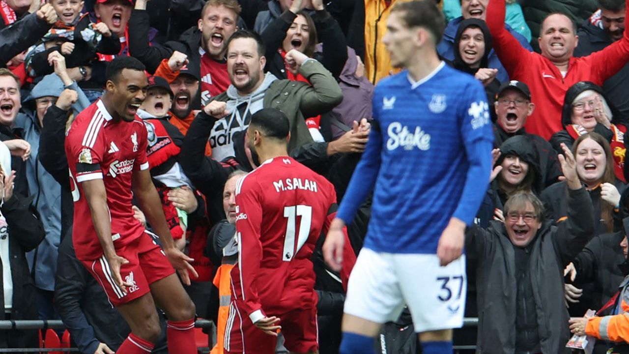 Merseyside derbisinde zafer Liverpool