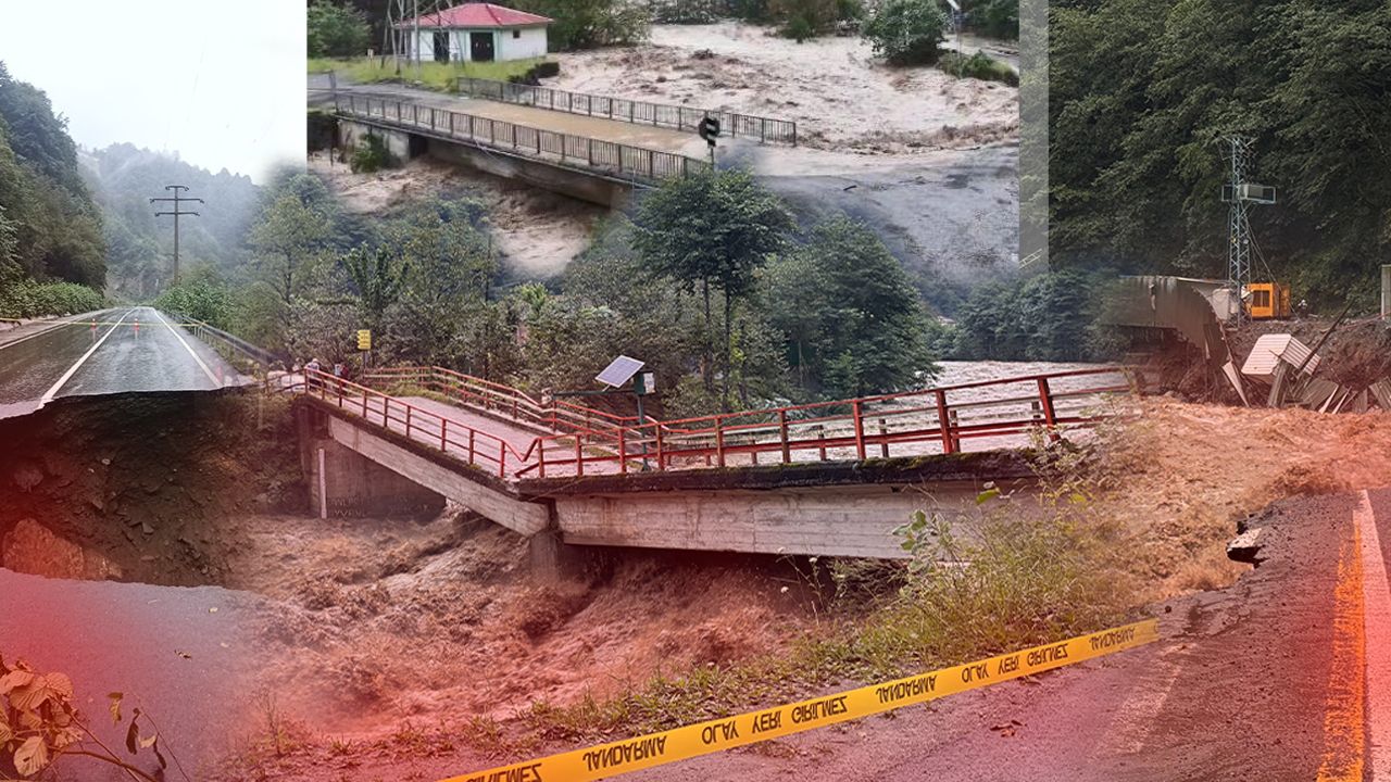 Metrekareye düşen yağmur hayatı felç etti! Rizeliler kabusu yaşıyor...